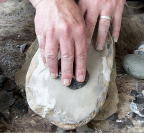 • How were stone axes made - Grinding